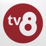 tv8 norge android application logo